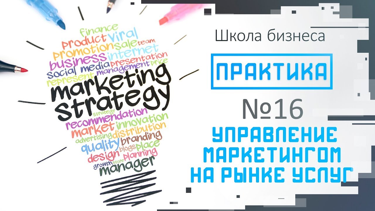 Практика выпуск №16. Управление маркетингом