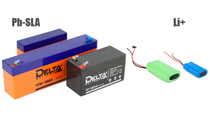 аккумуляторы Li+