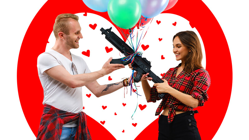 Лазертаг — это любовь! 5% скидка на наборы для двоих