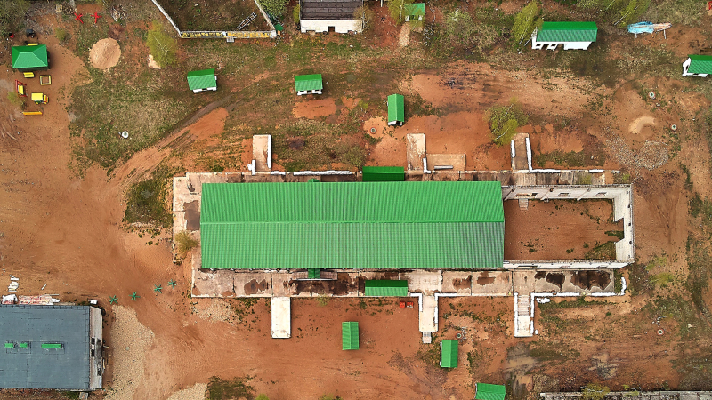 Строительство игровой лазертаг-площадки