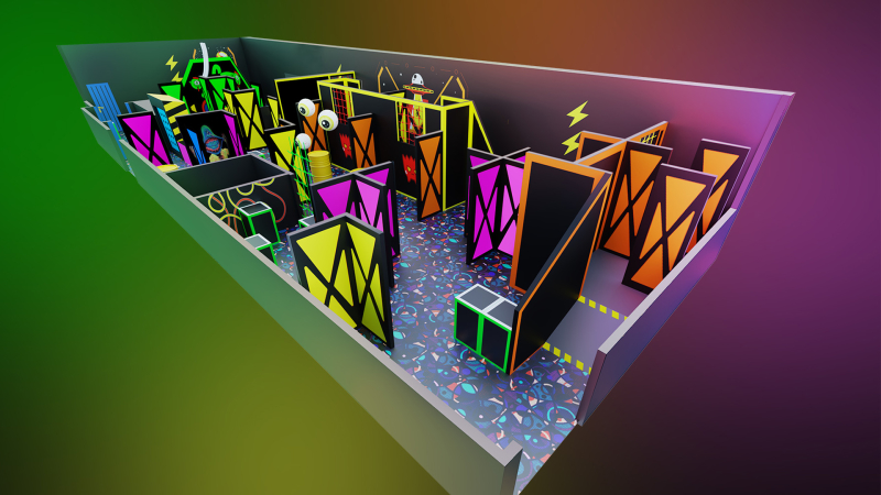 Услуги по проектированию лазертаг-арен