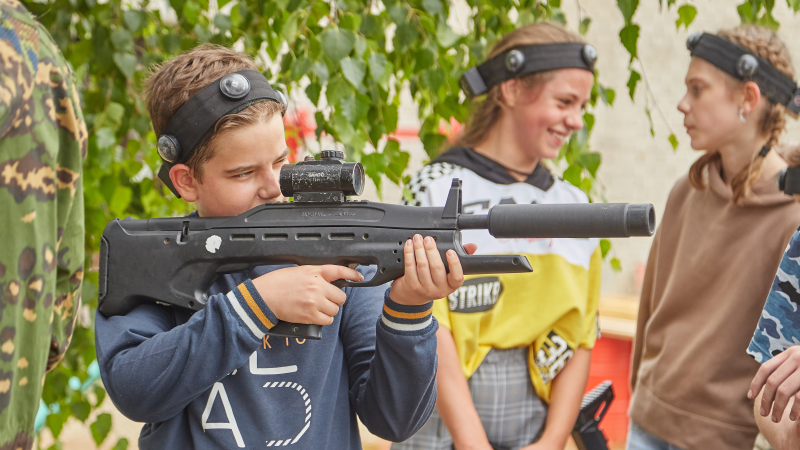 Эволюция «войнушки» или от скобочника к лазертагу