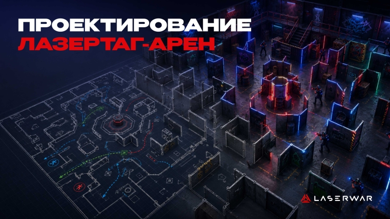 Проектирование лазертаг-арен: как превратить помещение в работающий бизнес