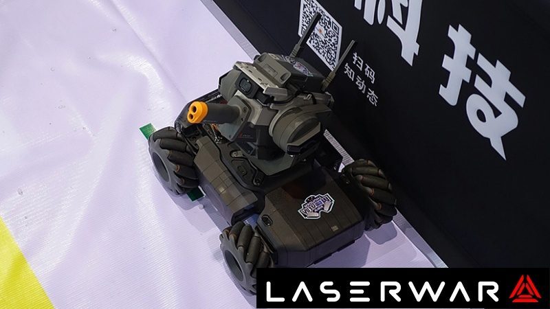 Лазертаг-танк LASERWAR готов к бою