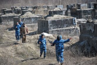 Лазертаг: тактическая перегруппировка среди бетонных руин