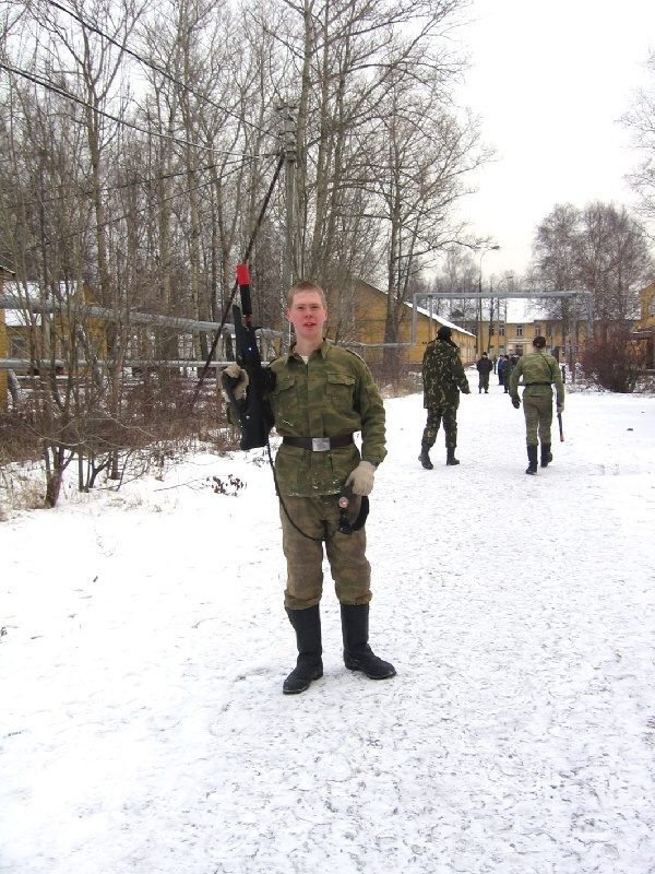 Боец LASERWAR готов к зимнему сражению.