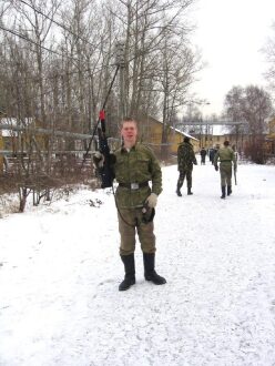 Боец LASERWAR готов к зимнему сражению.