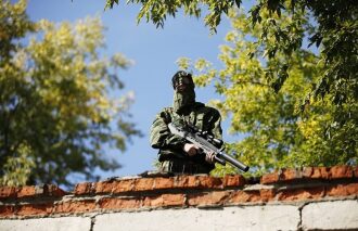 LASERWAR: засада за кирпичной стеной.