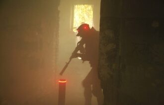 LASERWAR: в дыму, с алым прицелом, готов к бою!