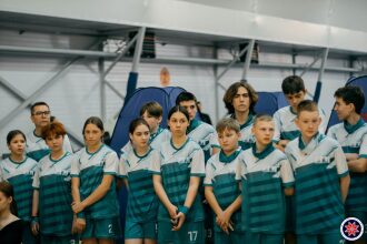 Юные игроки LASERWAR в ожидании старта.