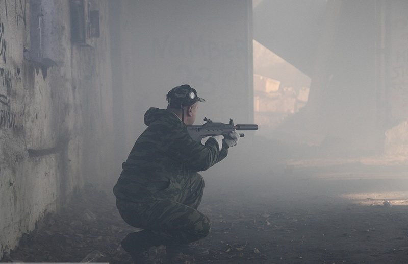 Прицельный выстрел в тумане: игрок LASERWAR