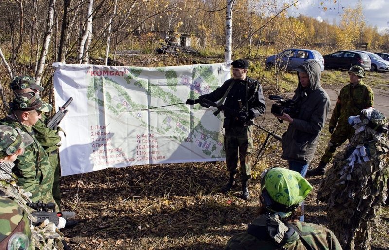 Разбор тактики боя LASERWAR у карты полигона