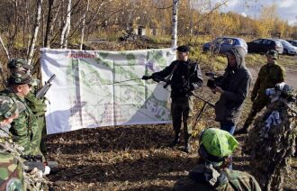 Разбор тактики боя LASERWAR у карты полигона