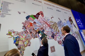 Интерактивная карта России на форуме 2026