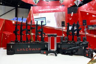 LASERWAR: экспозиция вооружения на форуме 2026