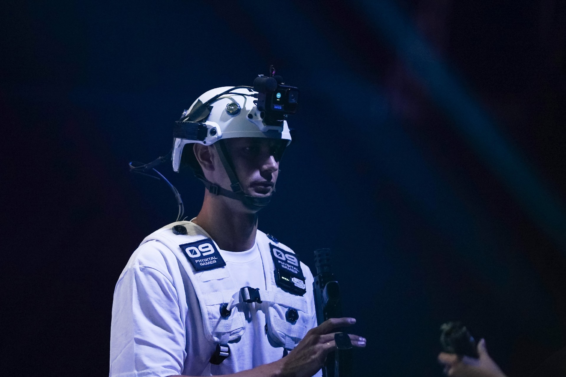 Экипировка 09 Phygital Games: шлем с GoPro