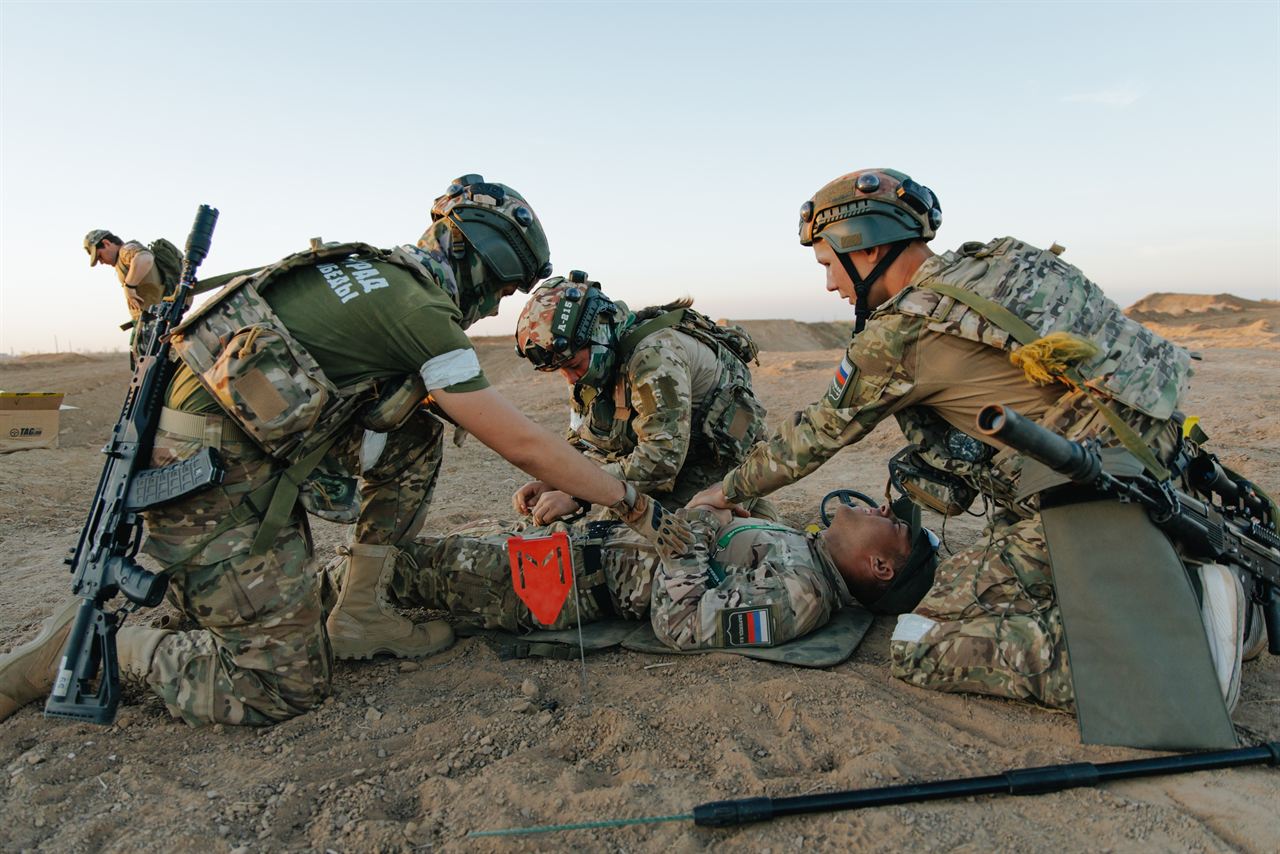 «Зарница 2.0»: оказание первой помощи условно раненому