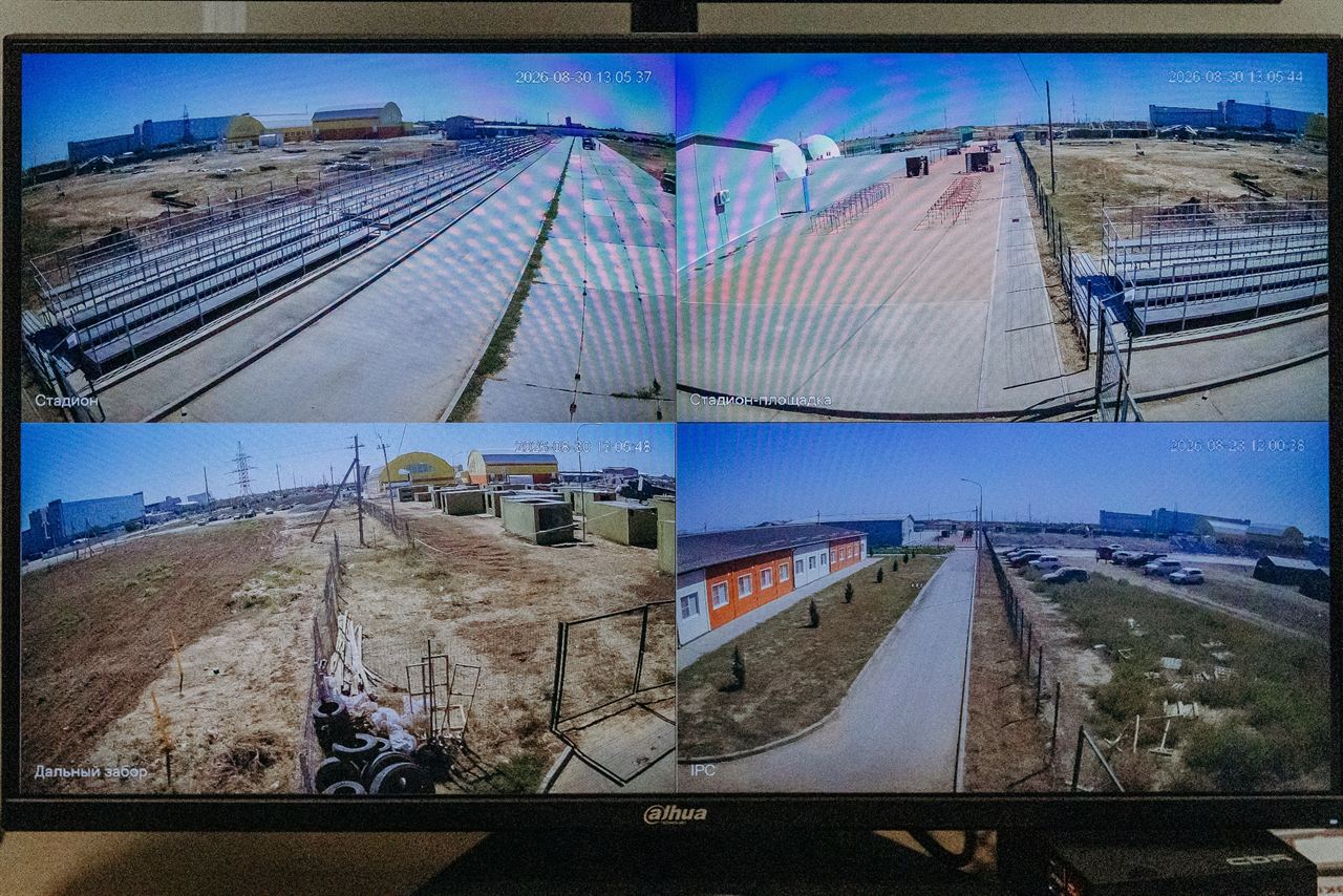«Зарница 2.0»: четыре экрана видеонаблюдения за объектом