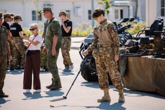 Финал «Зарницы 2.0» 2026: подготовка тагеров перед выходом на финале «Зарницы 2.0»