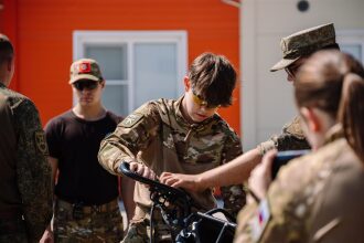 LASERWAR на «Зарнице 2.0»: выход отряда на старт миссии «Зарницы» в лазертаг-дне «Зарницы»