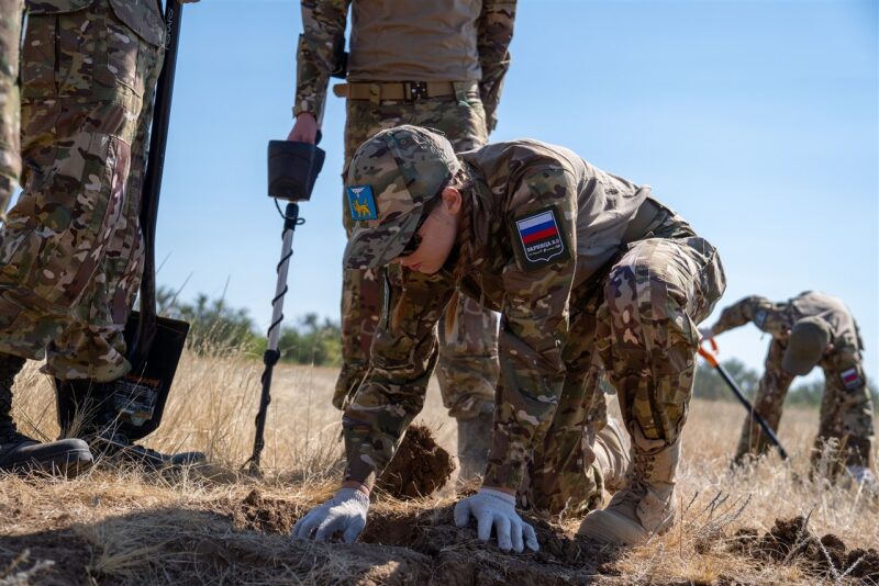 «Зарница 2.0», 21 августа: Портрет бойца в шлеме LASERWAR — №130