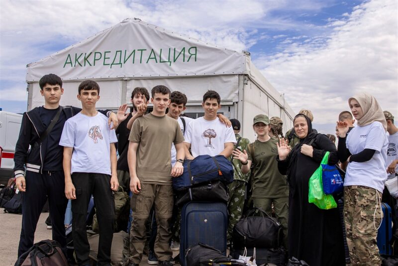 Турнир «Зарницы 2.0» LASERWAR: панорама полигона в день финала «Зарницы» на полигоне «Зарницы 2.0»