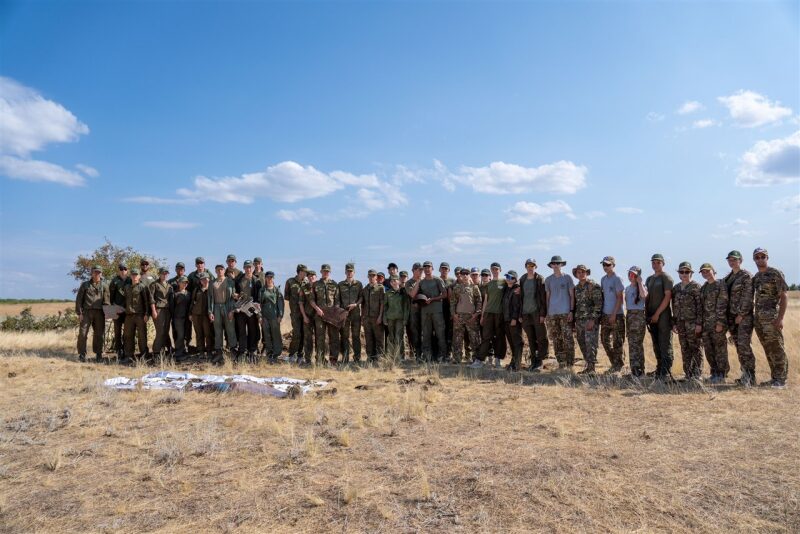 «Зарница 2.0», 20 августа: Портрет бойца в шлеме LASERWAR — №130