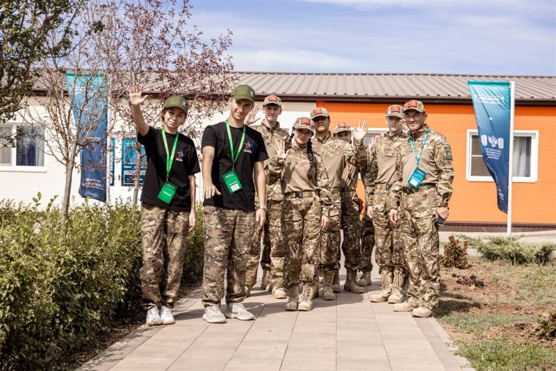 Турнир «Зарницы 2.0» LASERWAR: Полный рост: камуфляж и берцы на плацу — №144