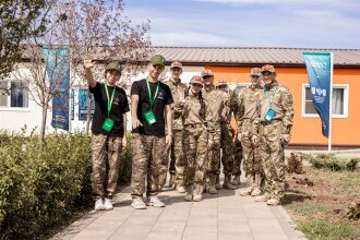 Турнир «Зарницы 2.0» LASERWAR: Полный рост: камуфляж и берцы на плацу — №144
