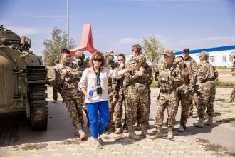 Финал «Зарницы 2.0» 2026: Групповой портрет отряда на полигоне — №193