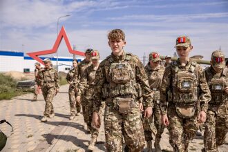«Зарница 2.0», 20 августа: Наблюдение с возвышенности полигона — №196