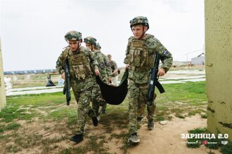 LASERWAR на «Зарнице 2.0»: работа в паре на тактическом участке в лазертаг-дне «Зарницы»