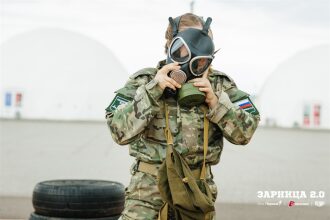 «Зарница 2.0»: проверка экипировки перед боем на «Зарнице 2.0»