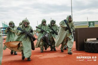 Фото «Зарницы 2.0»: Бег с тагером по песчаной тропе «Авангарда» — №126