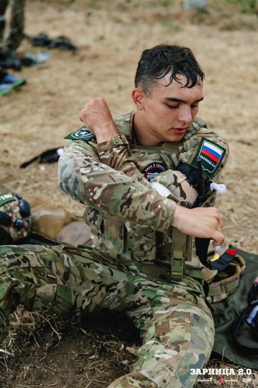 Фото «Зарницы 2.0»: Сбор команды у информационного маркера — №150