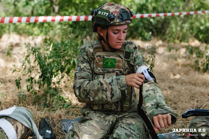 Турнир «Зарницы 2.0» LASERWAR: Огневой контакт из-за песчаного бруствера — №155