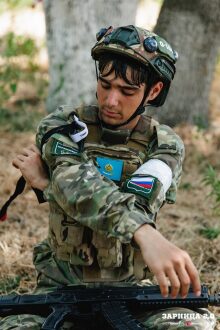 Фото «Зарницы 2.0»: Наблюдение с возвышенности полигона — №156