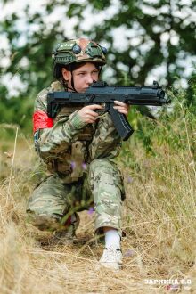 Фото «Зарницы 2.0»: Скрытная позиция в зелени на полигоне — №168