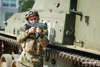 «Зарница 2.0»: Групповой портрет отряда на полигоне — №193