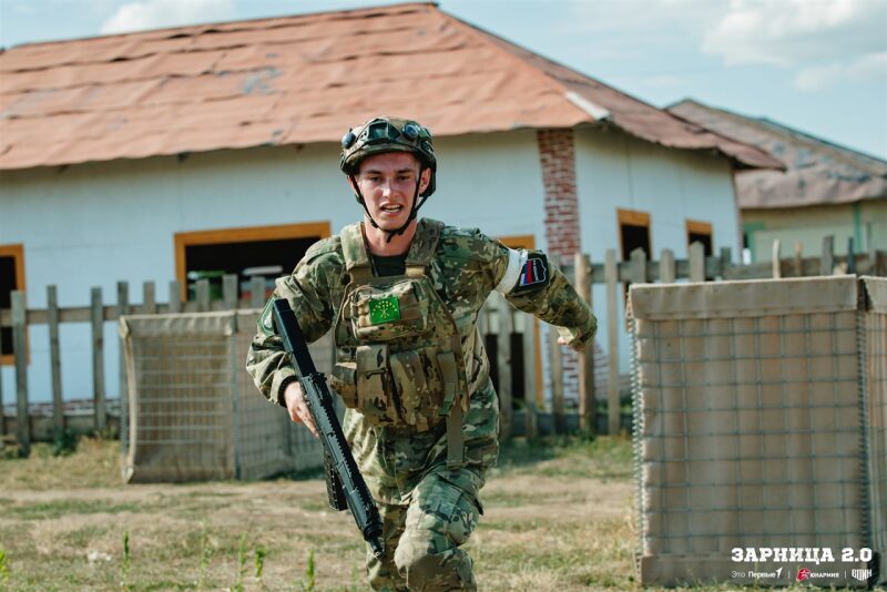 «Зарница 2.0»: Оборона у укрытия на лазертаг-полигоне — №205