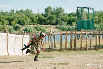 Турнир «Зарницы 2.0» LASERWAR: Укрытие за стволом дерева на миссии — №221