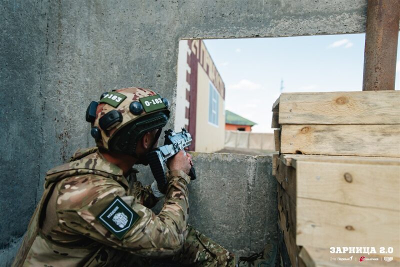 LASERWAR на «Зарнице 2.0»: Сбор команды у информационного маркера — №230