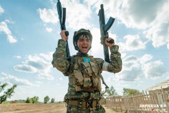 LASERWAR на «Зарнице 2.0»: Инструктаж команды перед лазертаг-миссией — №242