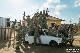 LASERWAR на «Зарнице 2.0»: Тактическая стойка на склоне песчаного поля — №254