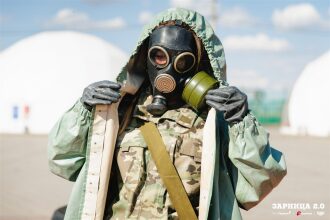 LASERWAR на «Зарнице 2.0»: Портрет бойца в шлеме LASERWAR — №290