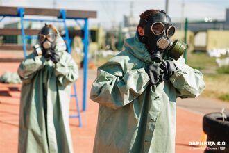 Турнир «Зарницы 2.0» LASERWAR: Линия полевых палаток базы «Авангард» — №293