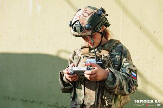 Турнир «Зарницы 2.0» LASERWAR: Отряд проходит мимо бетонного сооружения — №335
