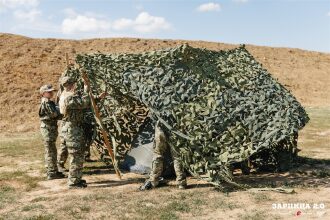 Фото «Зарницы 2.0»: Песчаный полигон с маркировкой сценария — №342