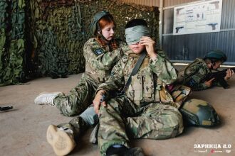 LASERWAR на «Зарнице 2.0»: Сбор команды у информационного маркера — №350