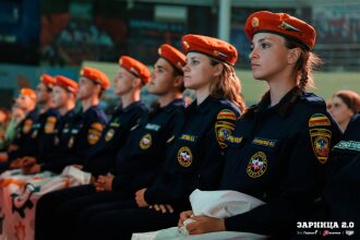 Лазертаг LASERWAR: Групповой портрет отряда на полигоне — №393